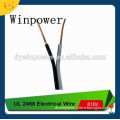 UL2468 20 AWG PVC insulated 2 core parallel cable